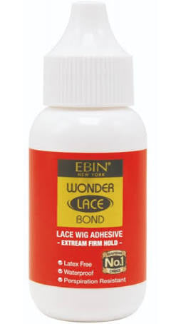 Ebin New York Wonder Lace Bond Wig Adhesive Extreme Firm Hold 1.18 oz