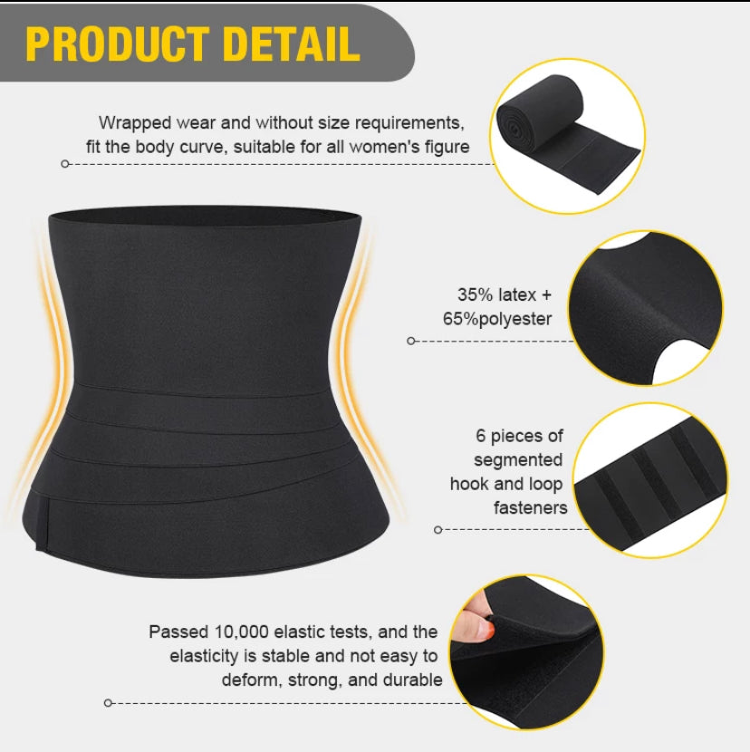 Waist Eraser Wrap - Latex