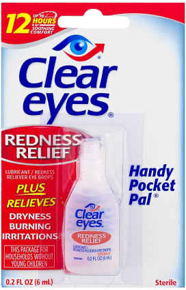 Clear Eyes Redness Relief Drops 0.2oz