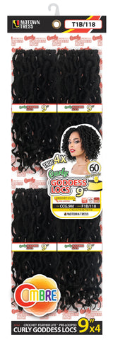 Curly Goddess Locs 9”