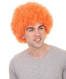 Afro Orange Wig