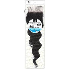 ORGANIQUE MASTERMIX 4X4 HD INVISIBLE LACE CLOSURE - LOOSE DEEP 16"