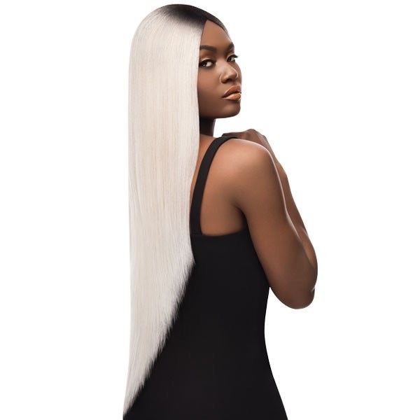 OUTRE SYNTHETIC HAIR SWISS I PART LACE FRONT WIG EMILIA 32 INCH