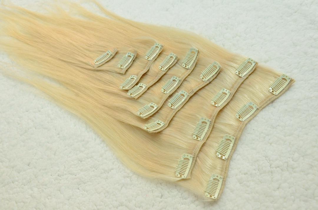 Clip In Extensions 613 Blonde