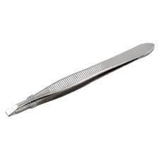 Eden Professional Stainless Slant Tip Tweezer