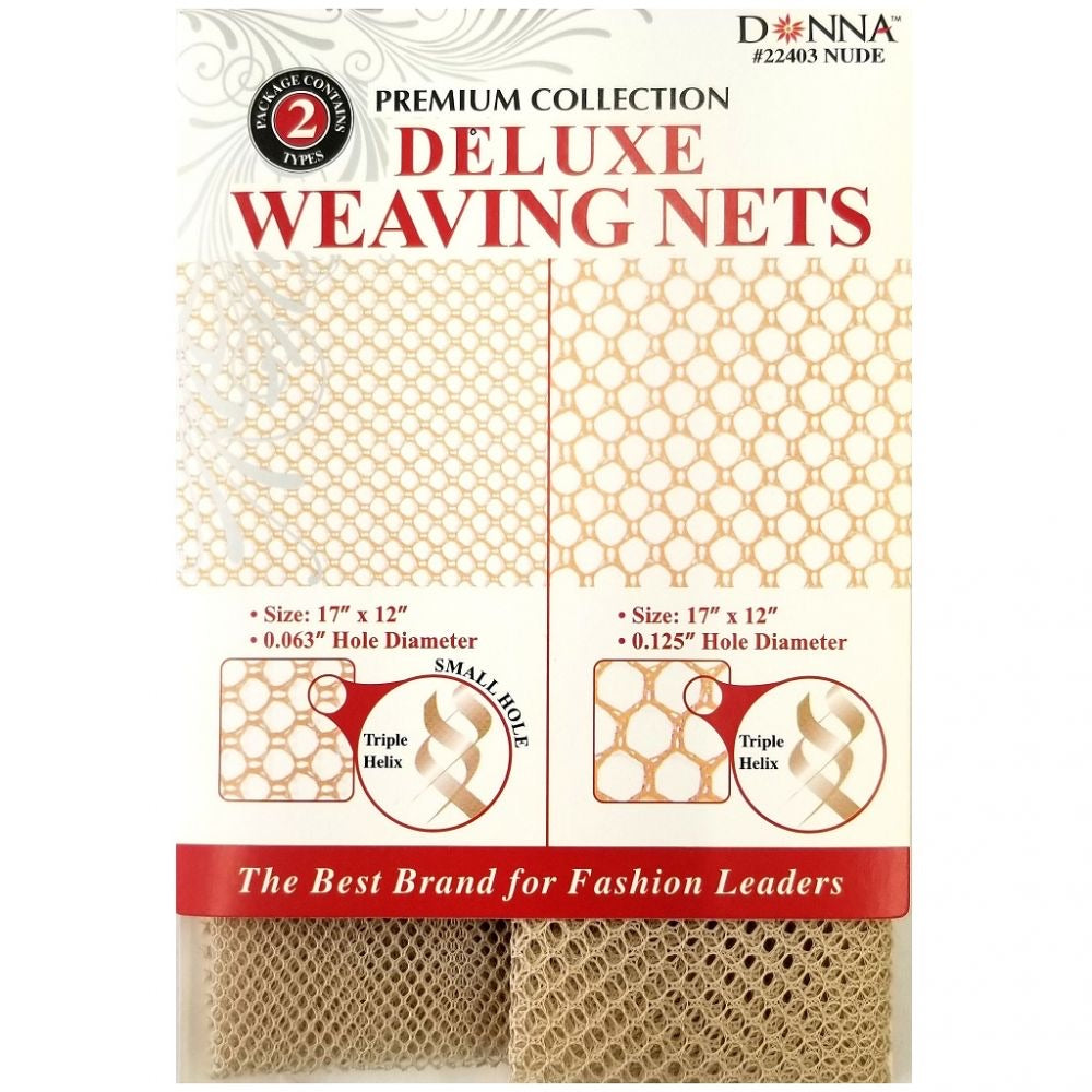 Donna Premium Collection Deluxe Weaving Nets 2 Pcs - Nude #22403