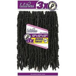 Sensationnel Lulutress 3X Bomb Twist 12" Braid Synthetic