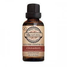 Via Natural®- 100% Essential Oil- Cinnamon