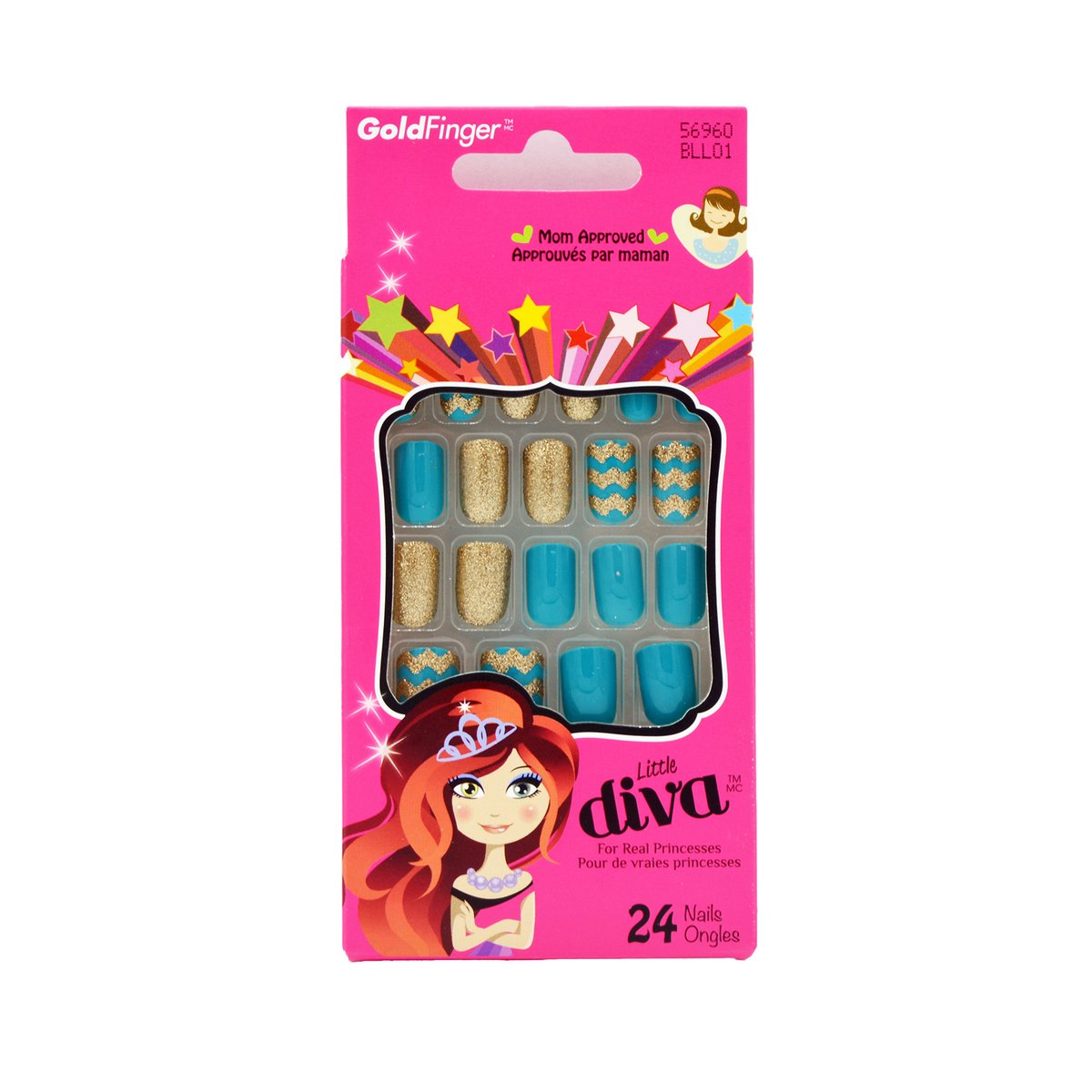 KISS LITTLE DIVA 24 NAILS