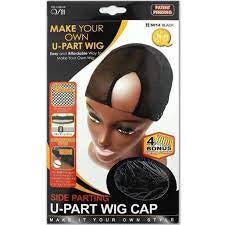 Qfitt #5014 Side Parting U-Part Wig Cap