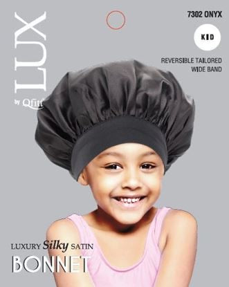 LUXURY SILKY SATIN BONNET KID