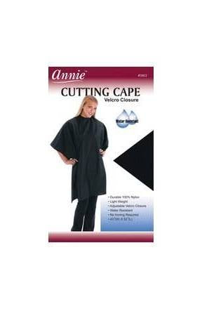 Annie Water Resistant Cutting Cape Black