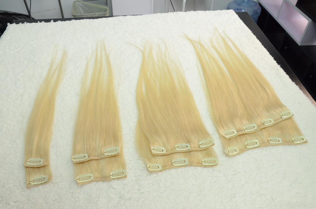 Clip In Extensions 613 Blonde