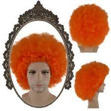 Afro Orange Wig