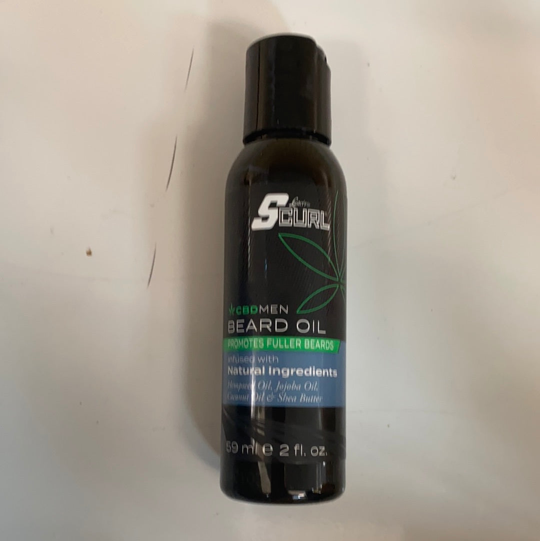 Luster's S Curl CBD Men Beard Oil