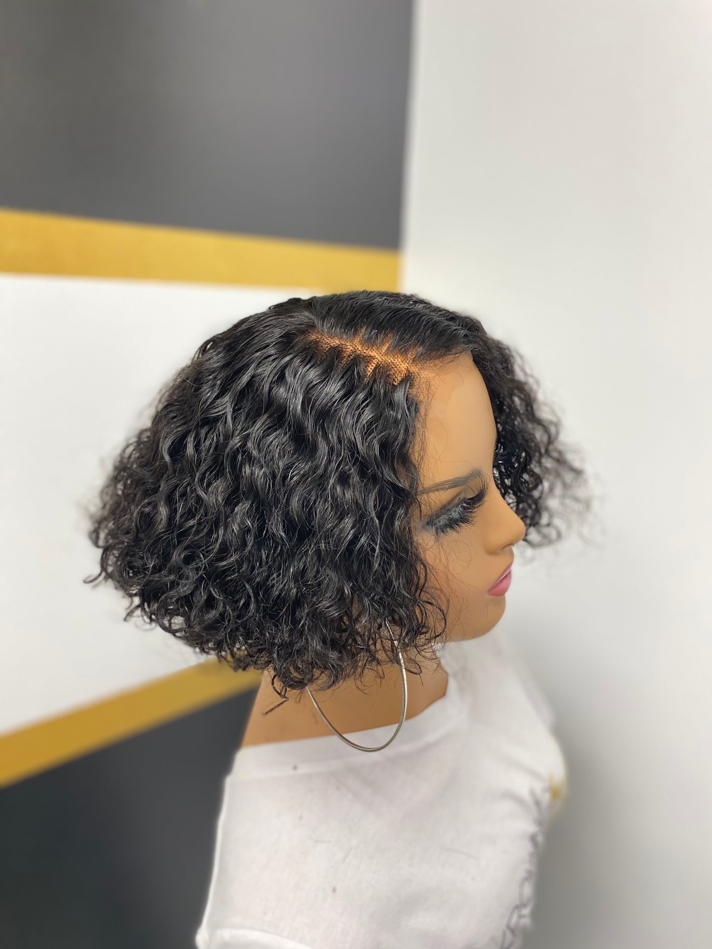 TM Curly Bob Wig