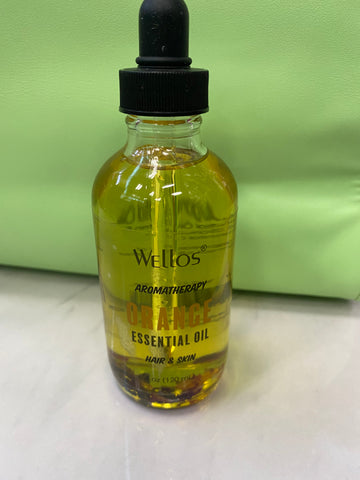 Wellos Aromatherapy ORANGE Essential Oil 4oz