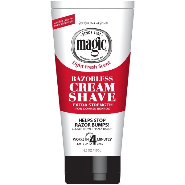 Magic Razorless Cream Shave Extra Strength 6OZ