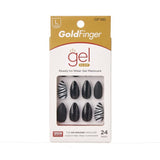 Gold Finger Fashion Nails