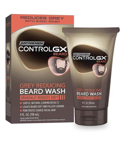 Just For Men Control GX Gray Reducing Beard Wash 4 oz