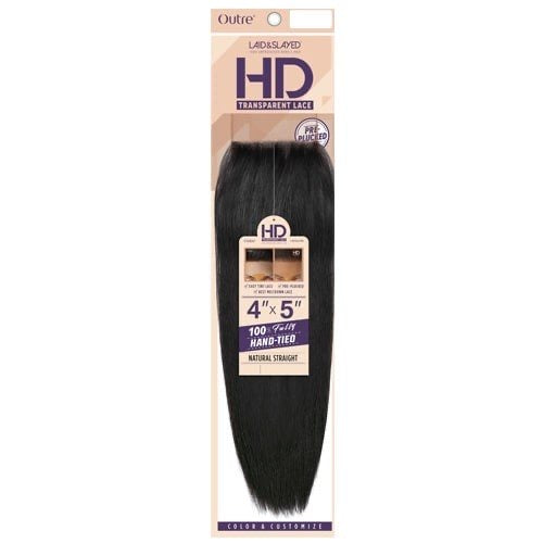 Outre HD Natural Brown Closure 4x5 12"