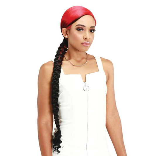 Zury Sis Braided Pony HD Lace Front Wig - LF-RWANDA